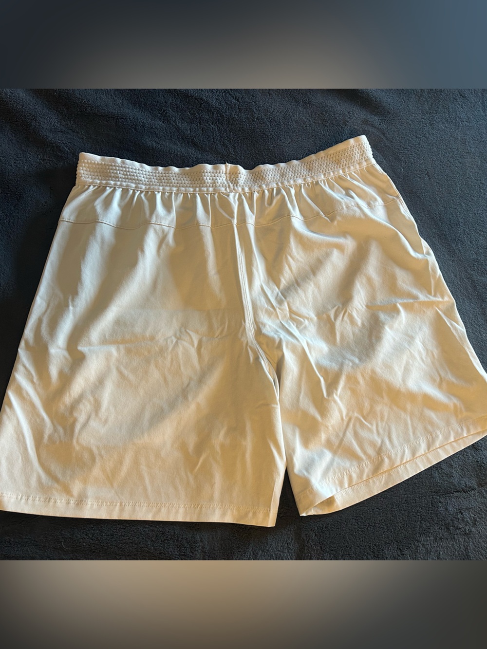 Off white mens Fabletics Athletic shorts - Picture 2 of 2
